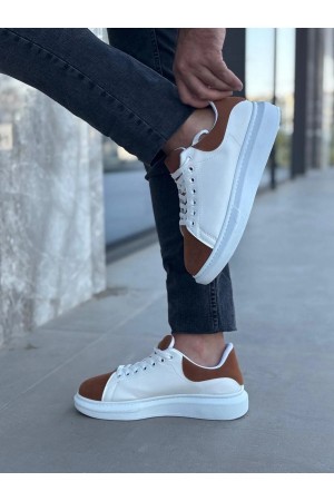 Luis a Costa LC109 Beyaz Taba Süet Erkek Sneaker